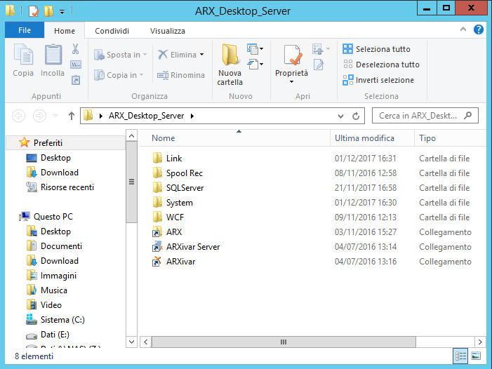 ARX Desktop Server