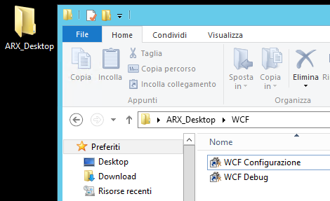 WCF ARX Desktop