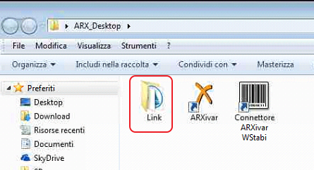 ARX Desktop link
